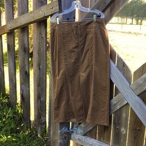 Size 11/12 Jacob Connexion Brushed corduroy skirt